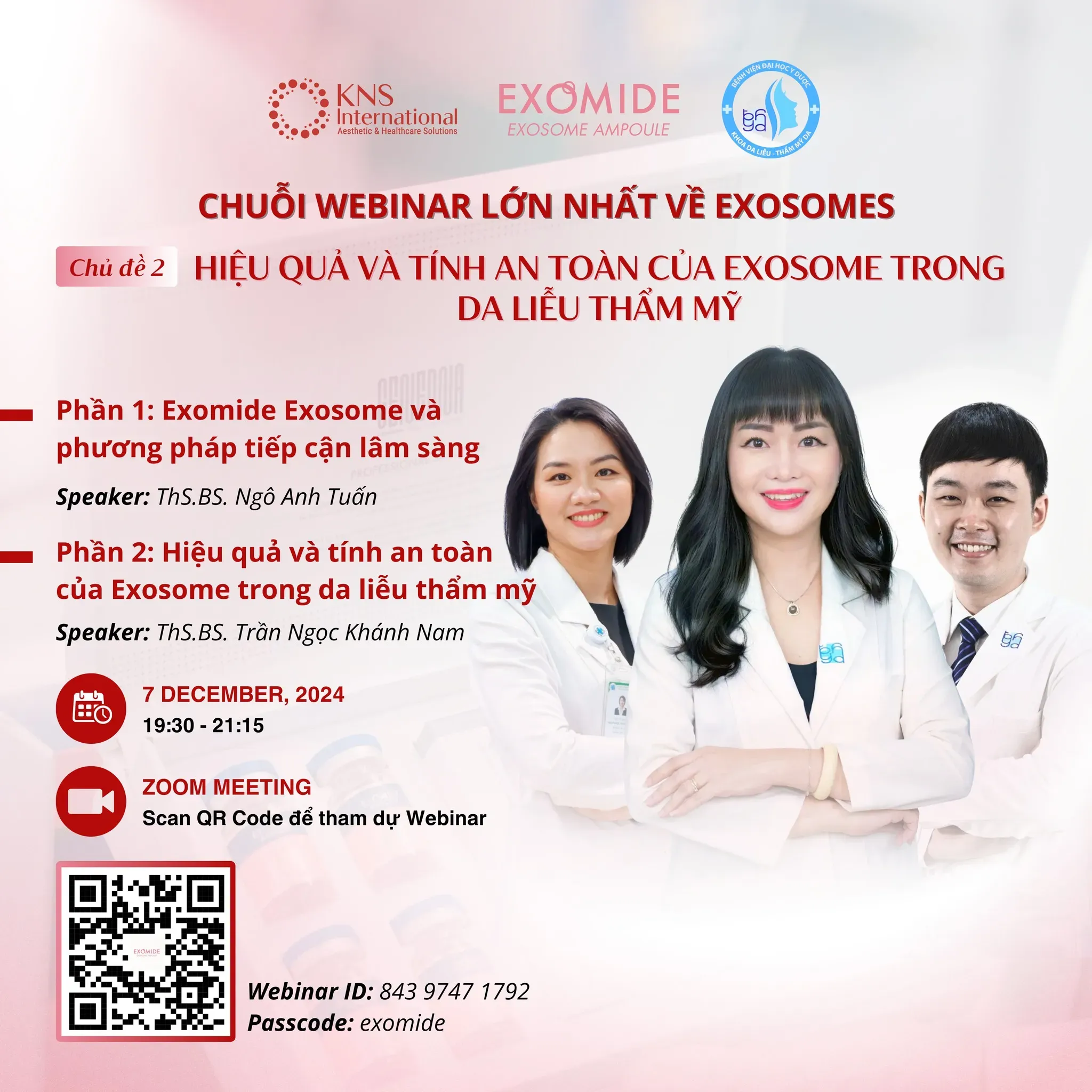 Exomide Vietnam Hosts Major Webinar on Exosomes in Cosmetic Dermatology: Effectiveness & Safety image 2